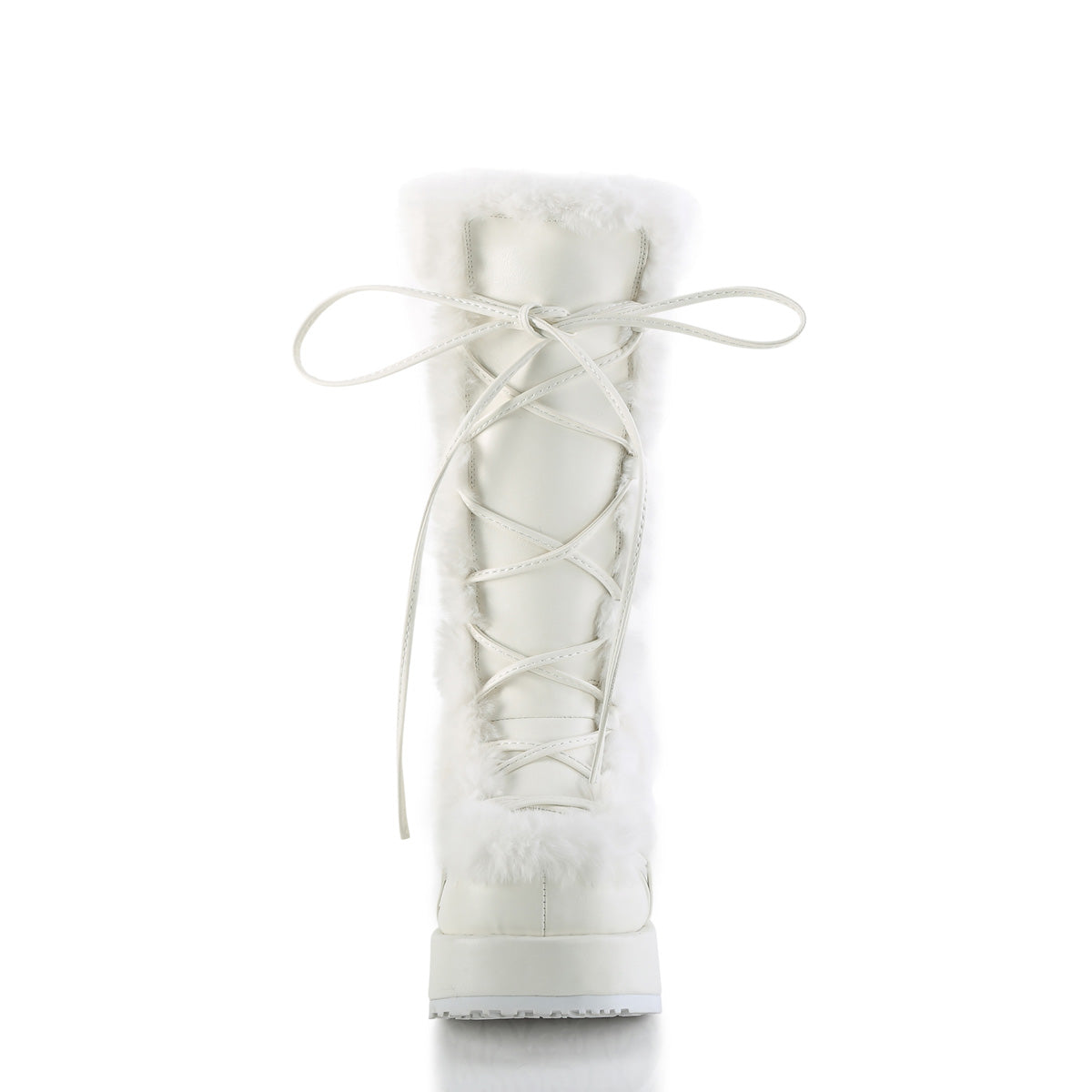 CUBBY-311 White Vegan Leather