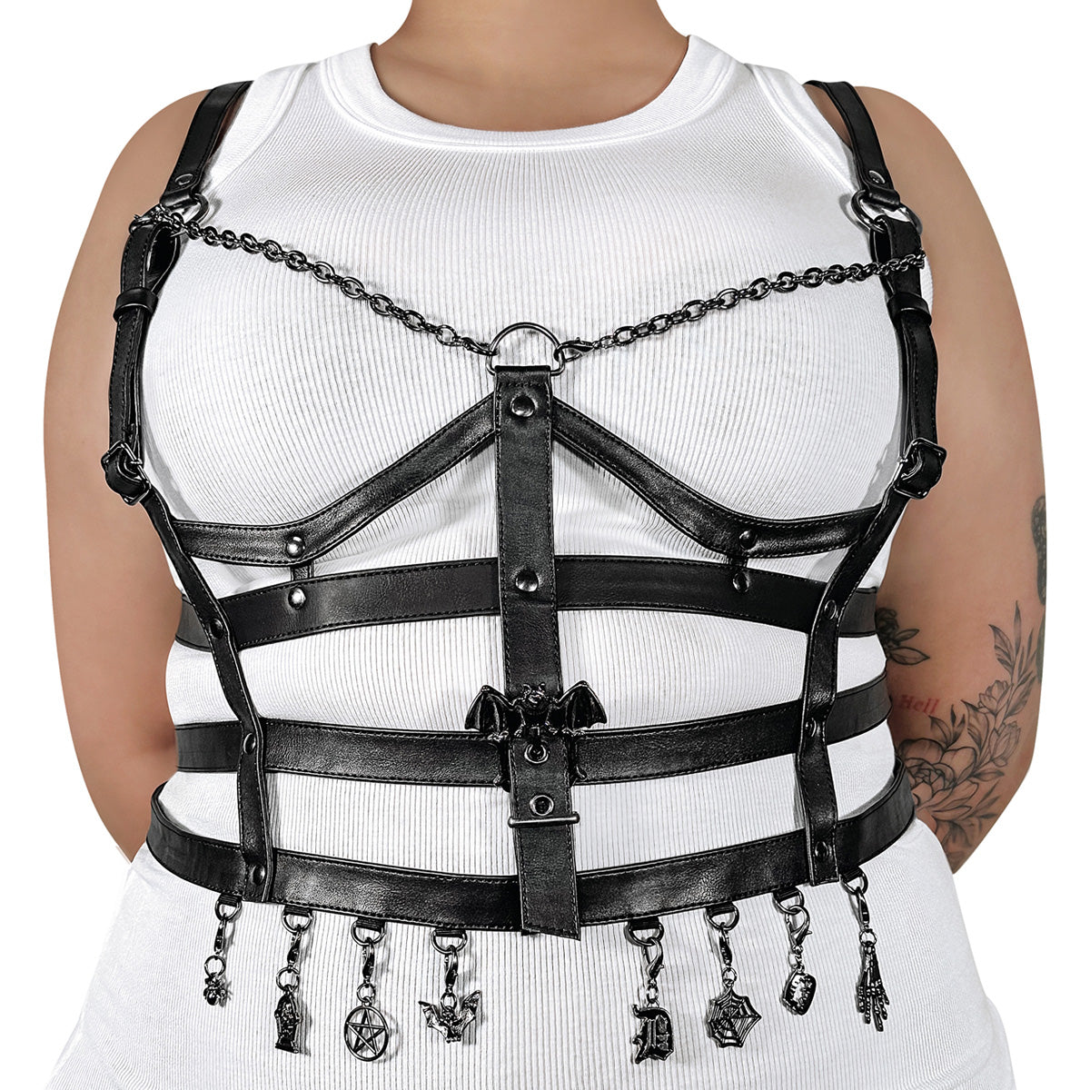 Demonia DA-118-LXL Black Harness Main image