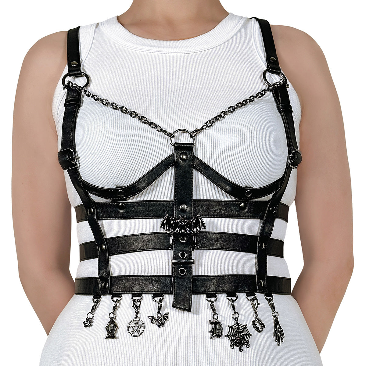 Demonia DA-118-SM Black Harness