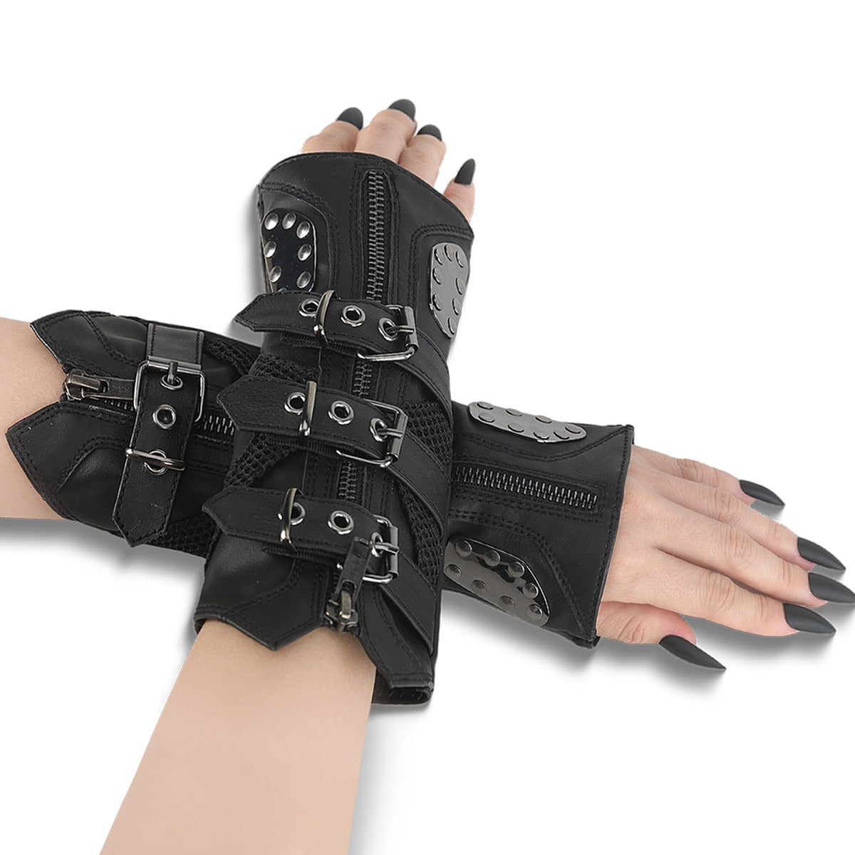 Demonia DA-457 Black Str Shoes Main image