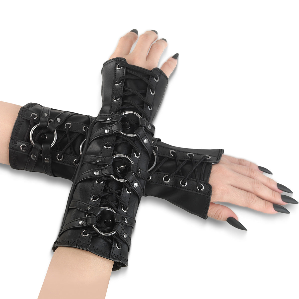 Demonia DA-462 Black Str Shoes Main image