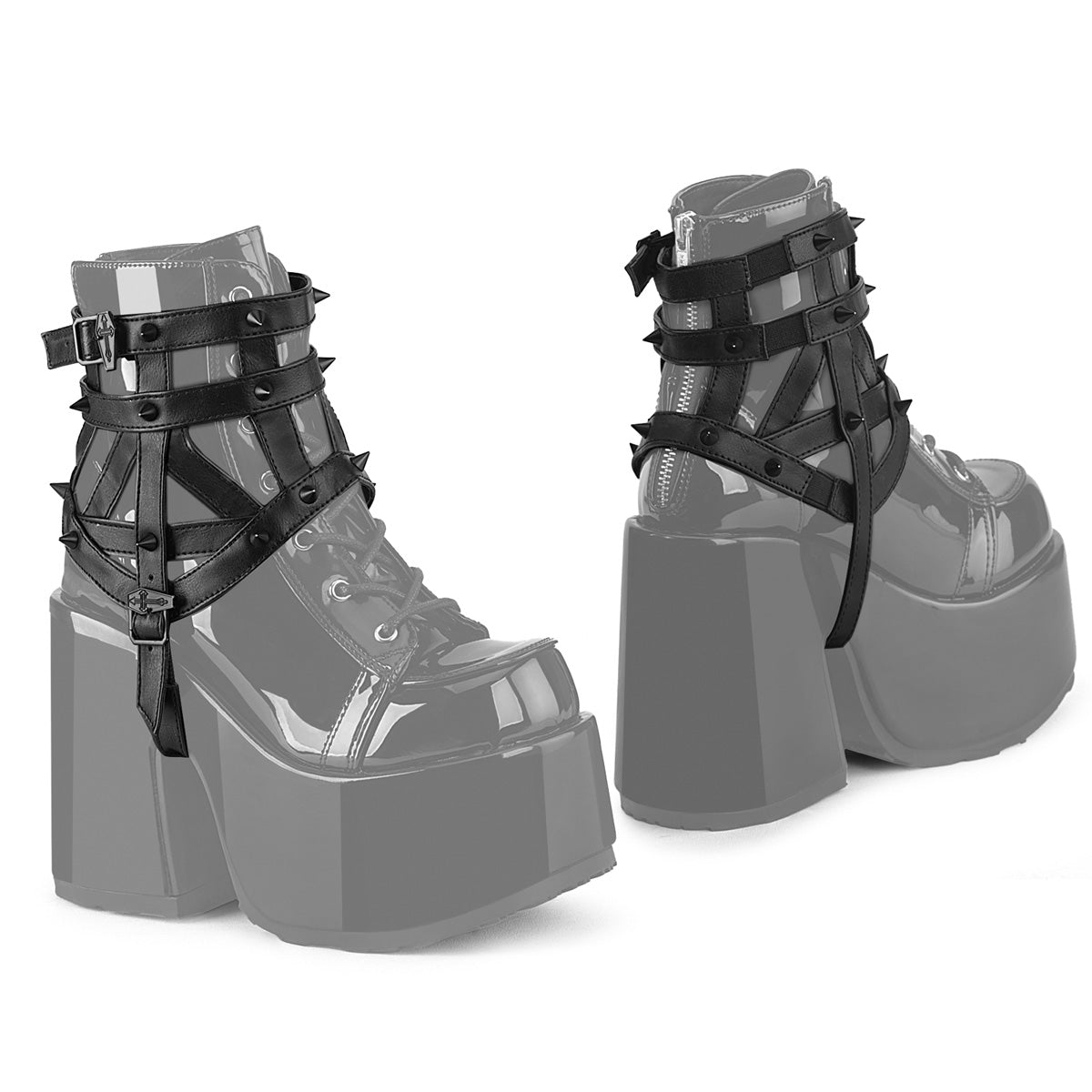 Demonia DA-505 Black Harness Main image
