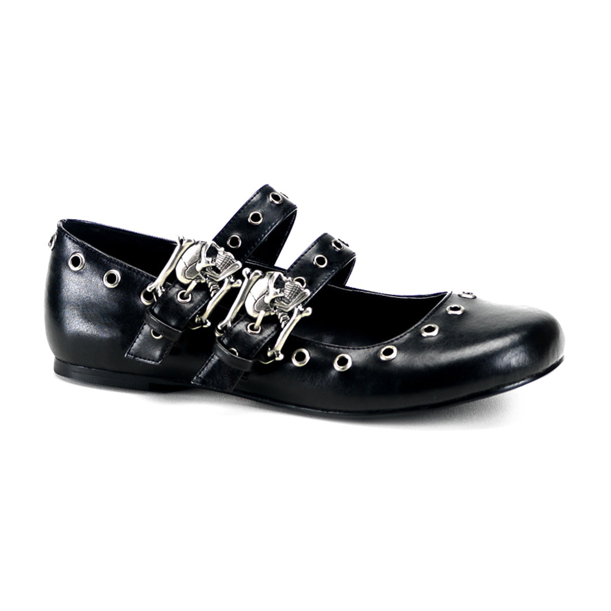 DAISY-03 Black Vegan Leather Main image