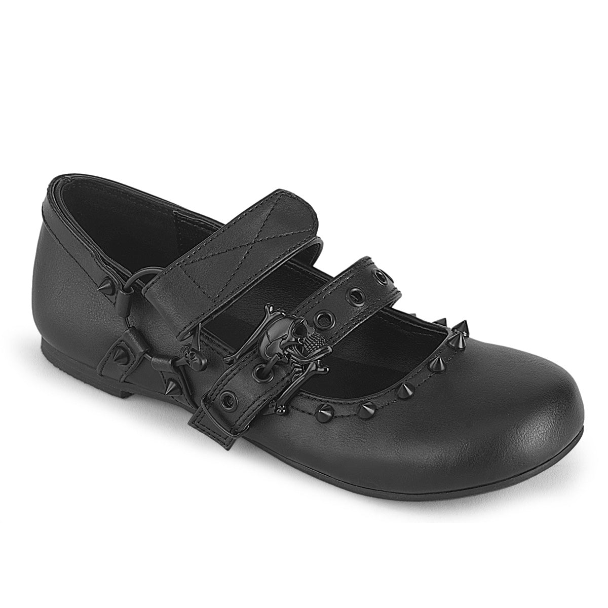 DAISY-08 Black Vegan Leather Main image