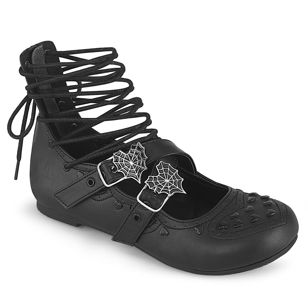 DAISY-11 Black Vegan Leather Main image