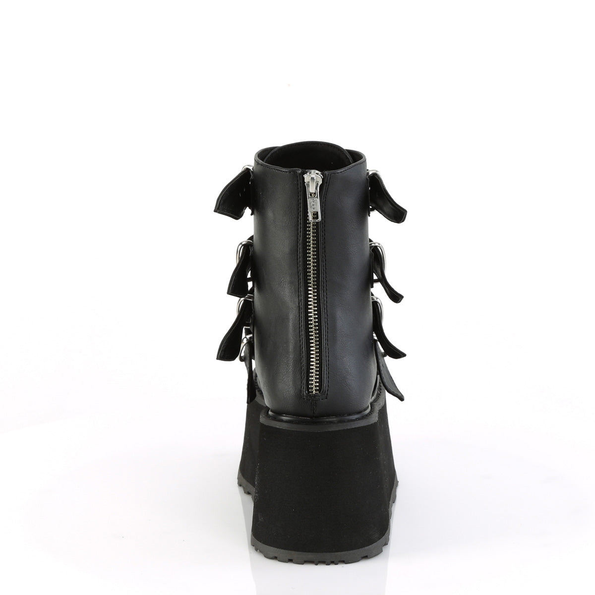 DAMNED-105 Black Vegan Leather