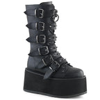 DAMNED-225 Black Vegan Leather