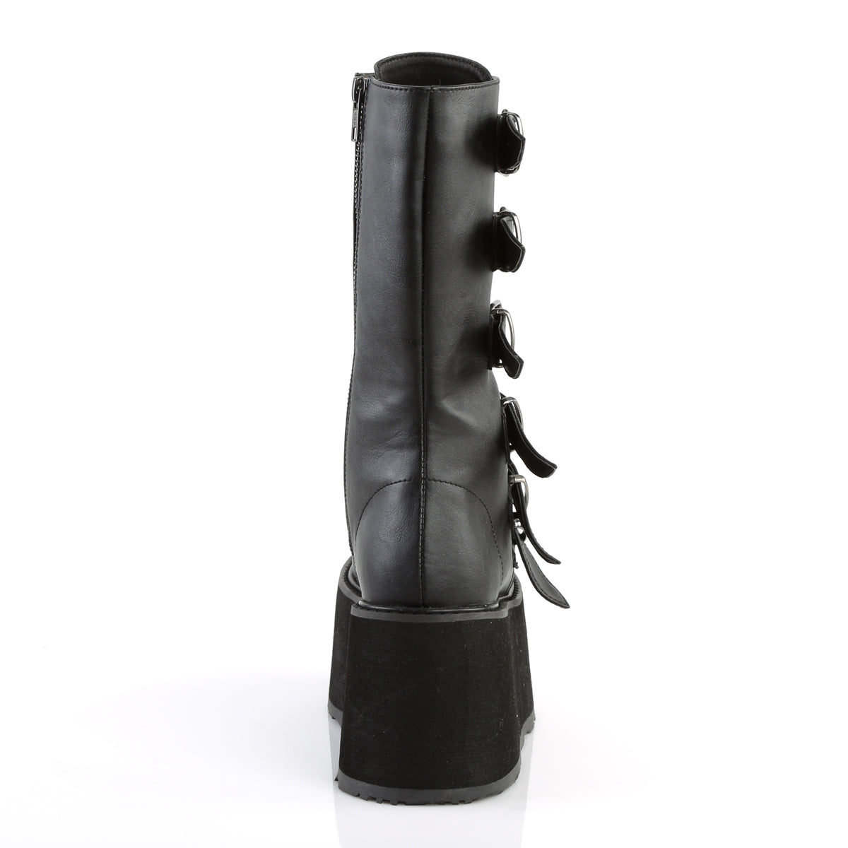 DAMNED-225 Black Vegan Leather