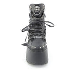 Demonia DAMNED-60 Black Ankle Boots