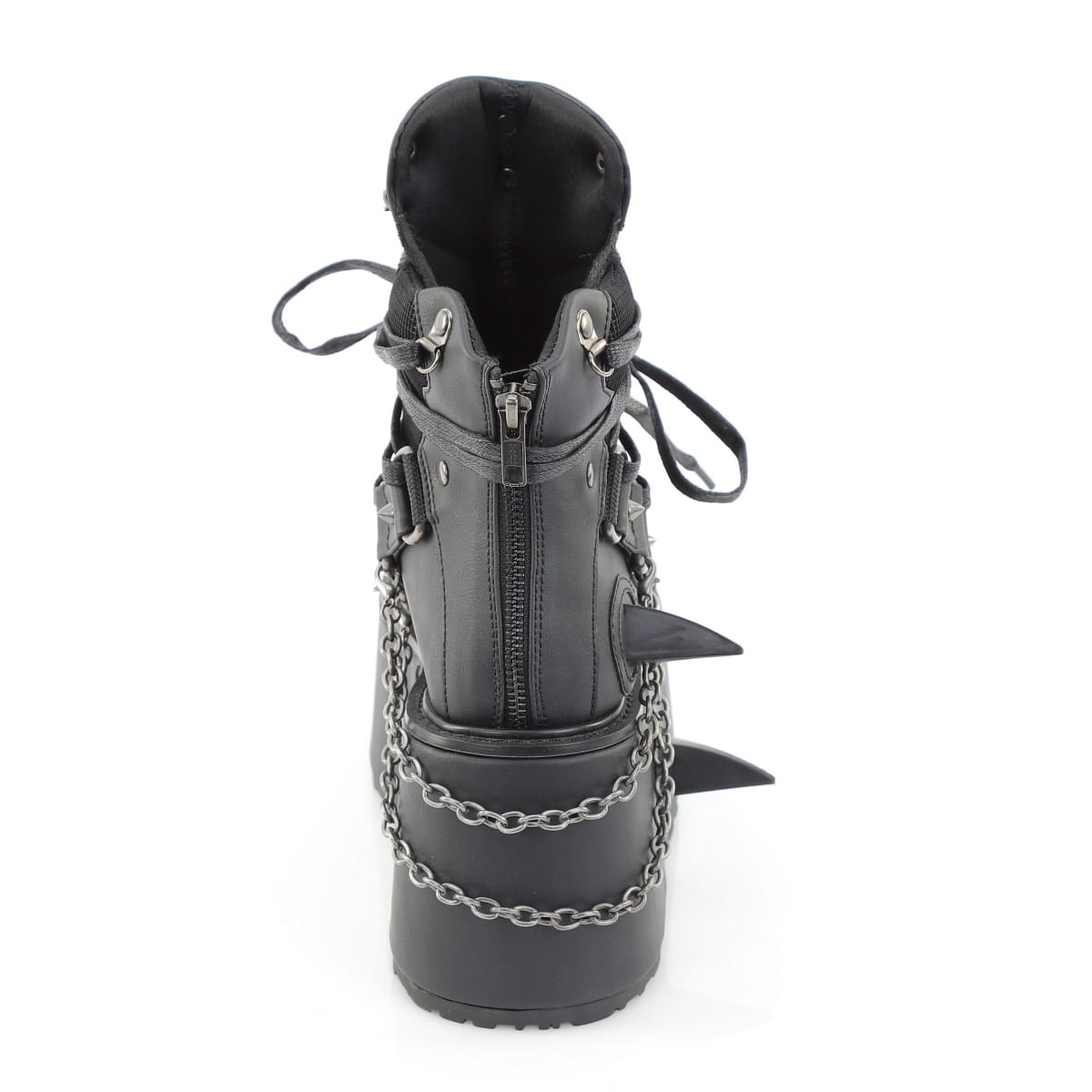Demonia DAMNED-60 Black Ankle Boots