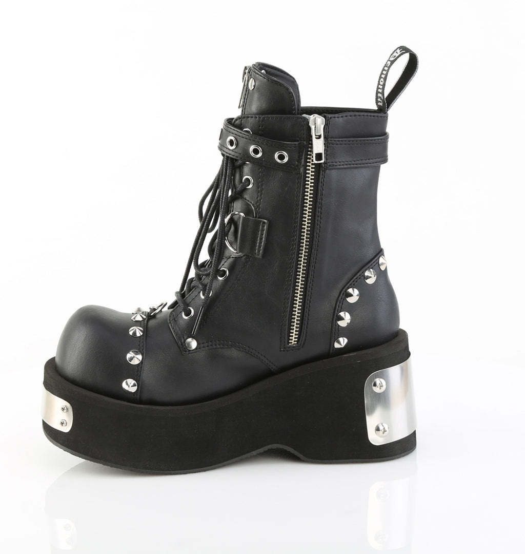 DANK-57 Black Vegan Leather