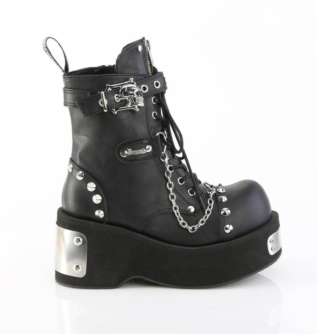 DANK-57 Black Vegan Leather