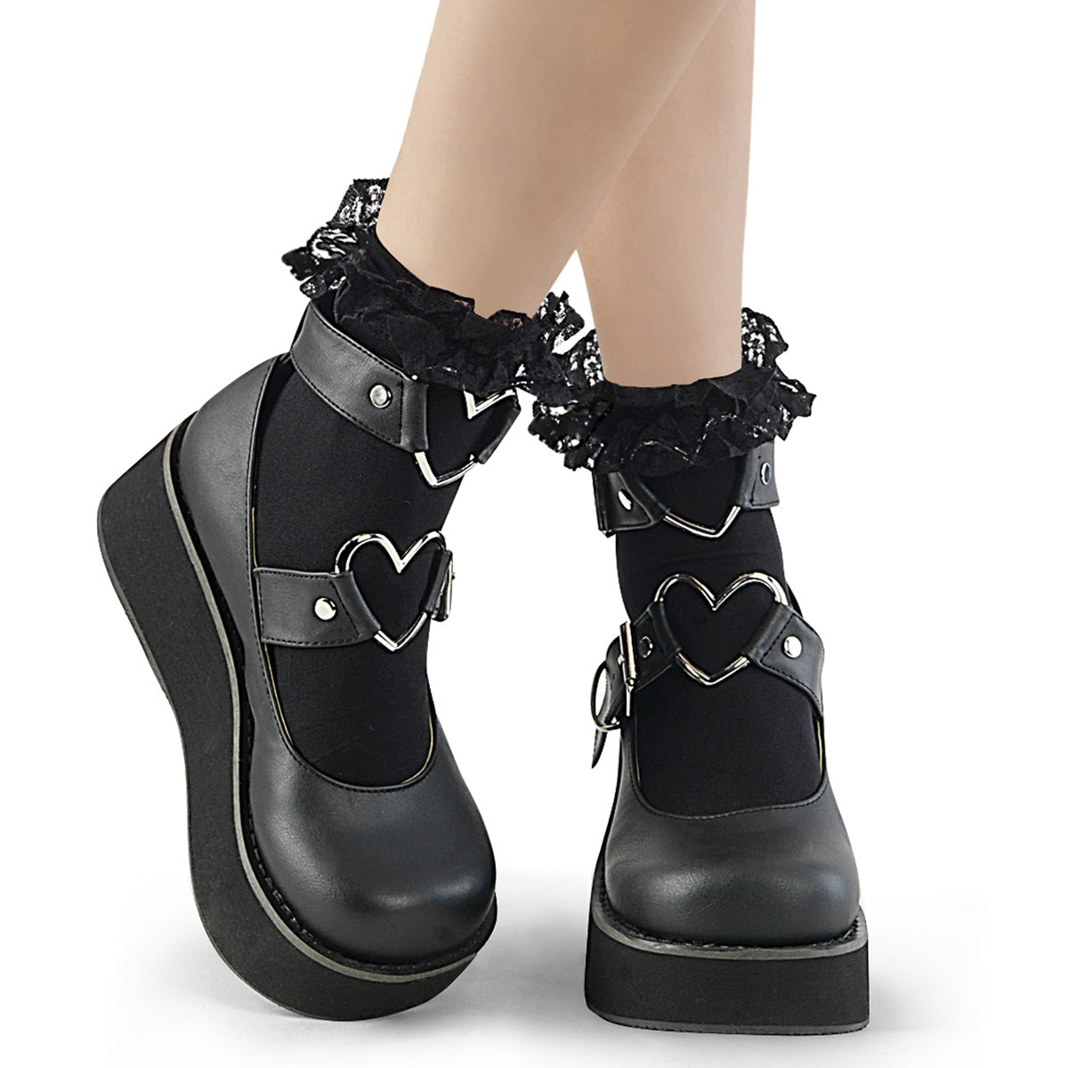 Demonia DH-10 Black Socks Main image
