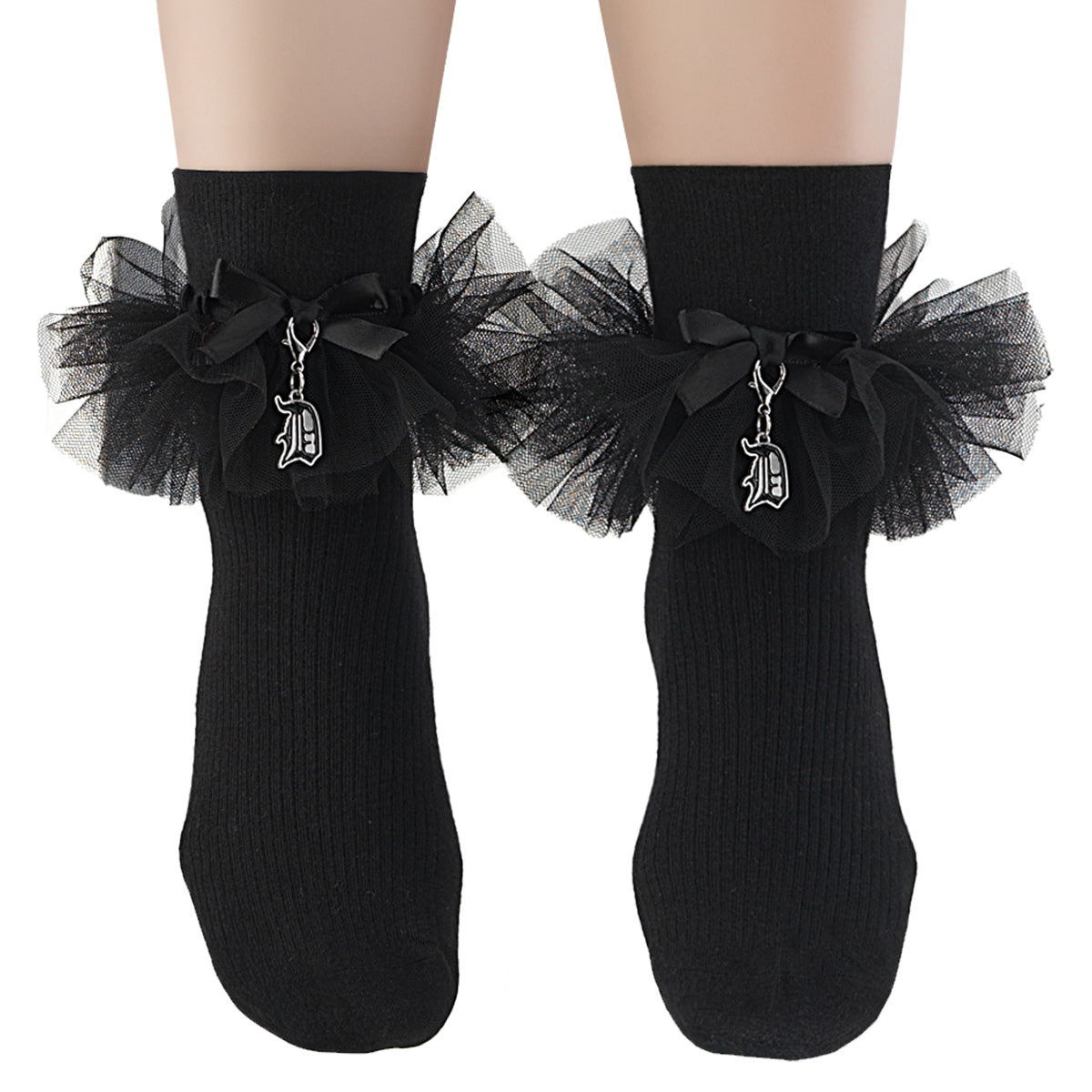 Demonia DH-102 Black Socks Main image