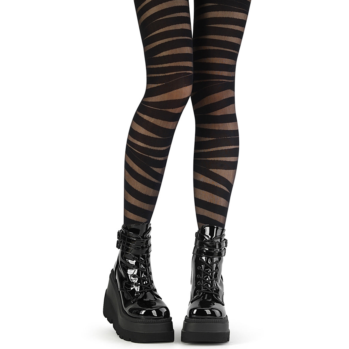 Demonia DH-430 Black & Shoes Main image