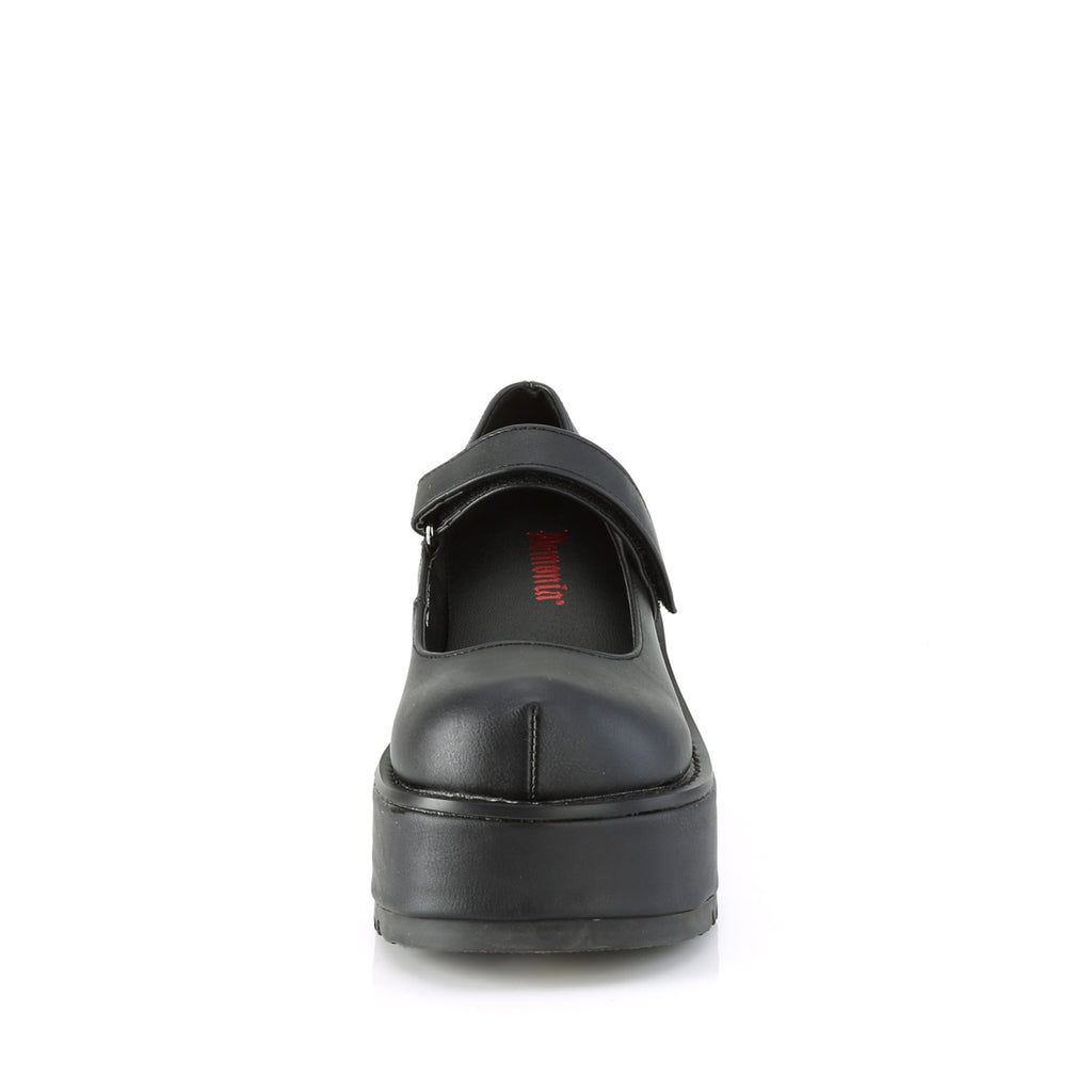 DOLLIE-01 Black Vegan Leather
