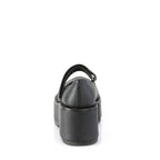 DOLLIE-01 Black Vegan Leather