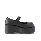 DOLLIE-01 Black Vegan Leather