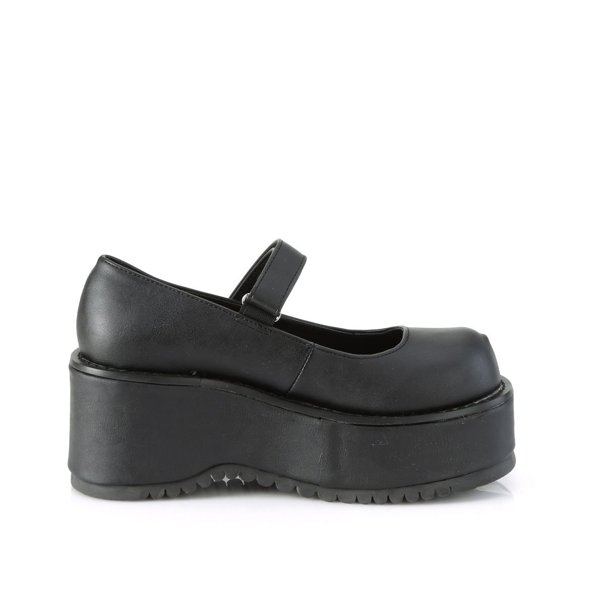 DOLLIE-01 Black Vegan Leather