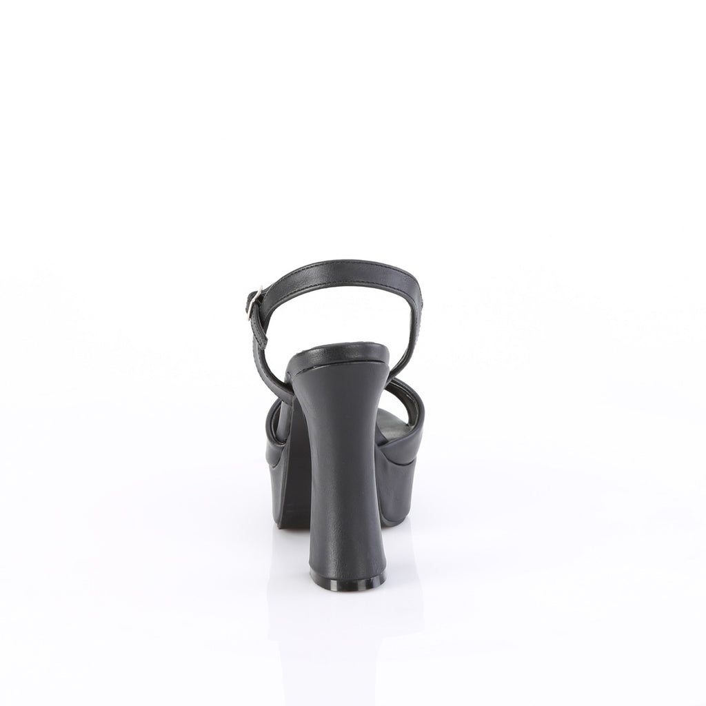 DOLLY-09 Black Vegan Leather