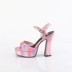 Demonia DOLLY-09 Pink Hologram Sandals