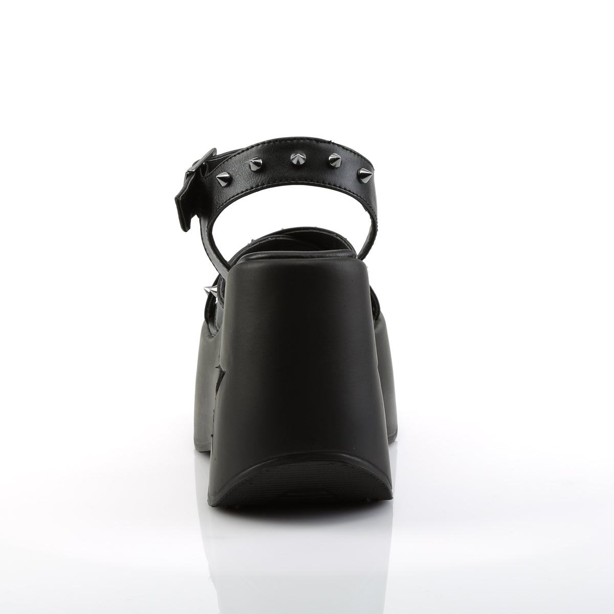 DYNAMITE-02 Black Vegan Leather