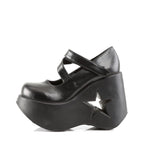 Demonia DYNAMITE-03 Black Platform Heels