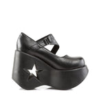 Demonia DYNAMITE-03 Black Platform Heels