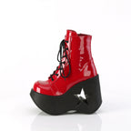 Demonia DYNAMITE-106 Red Ankle Boots