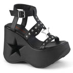 DYNAMITE-12 Black Vegan Leather