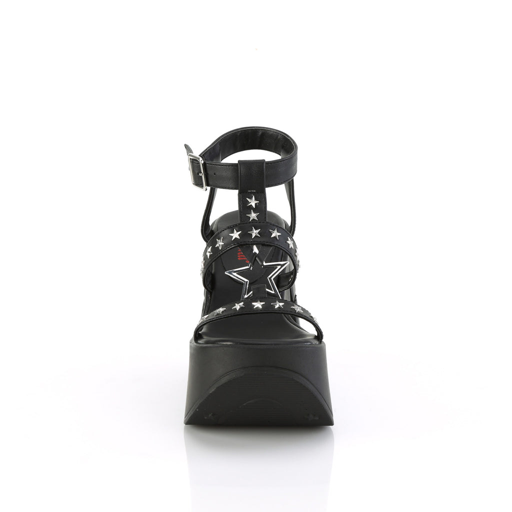 DYNAMITE-12 Black Vegan Leather