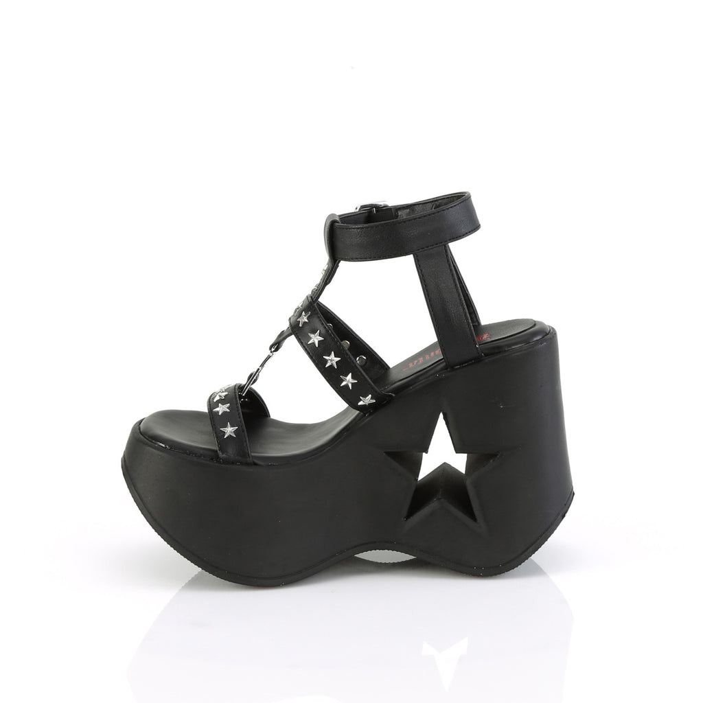 DYNAMITE-12 Black Vegan Leather