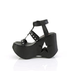 DYNAMITE-12 Black Vegan Leather