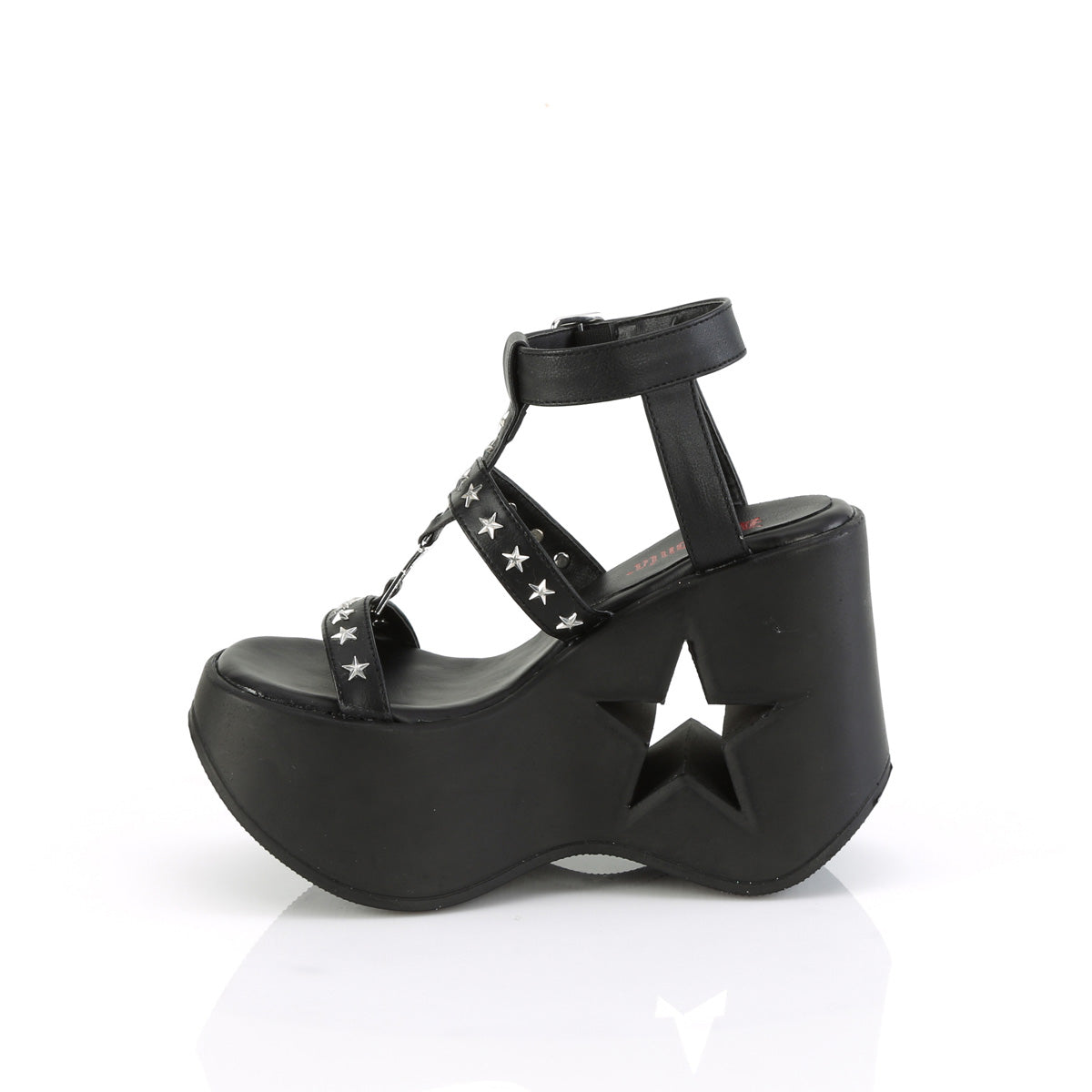 DYNAMITE-12 Black Vegan Leather