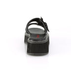 EMILY-100 Black Vegan Leather