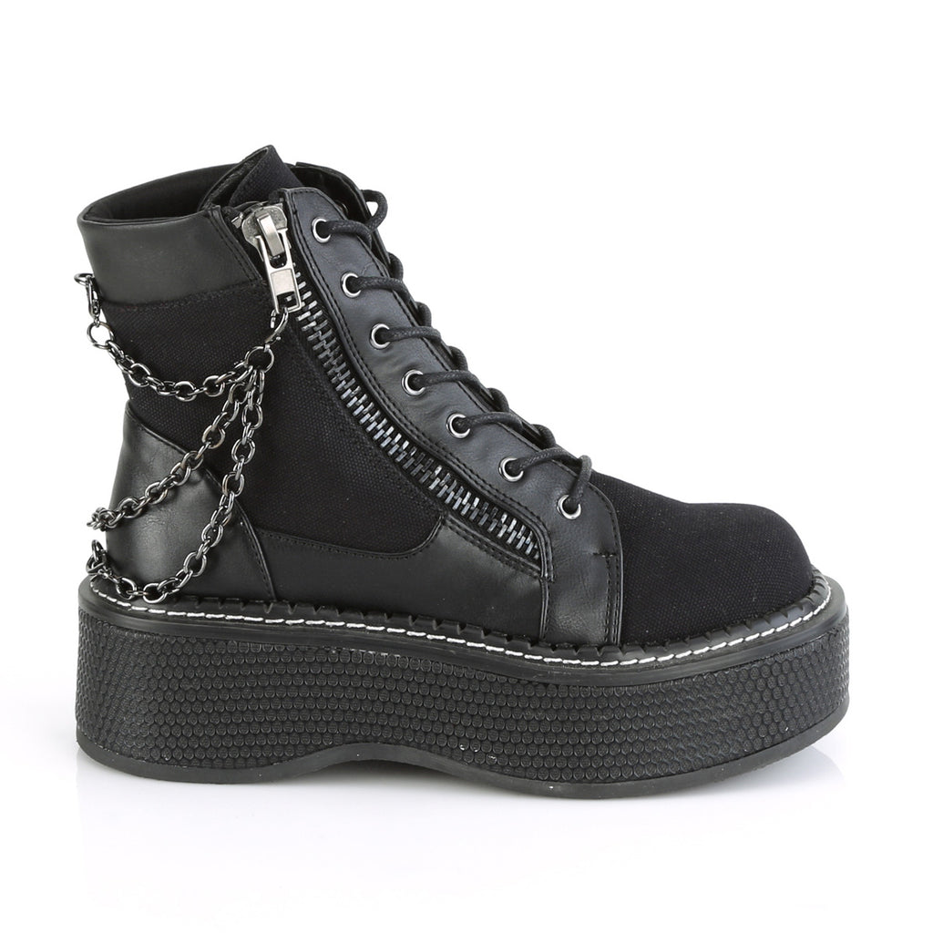 EMILY-114 Black Canvas
