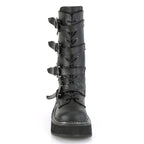 EMILY-322 Black Vegan Leather