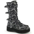 EMILY-322 Black Silver Nubuck