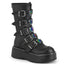 EMILY-330 Black Vegan Leather