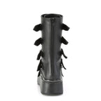 EMILY-330 Black Vegan Leather