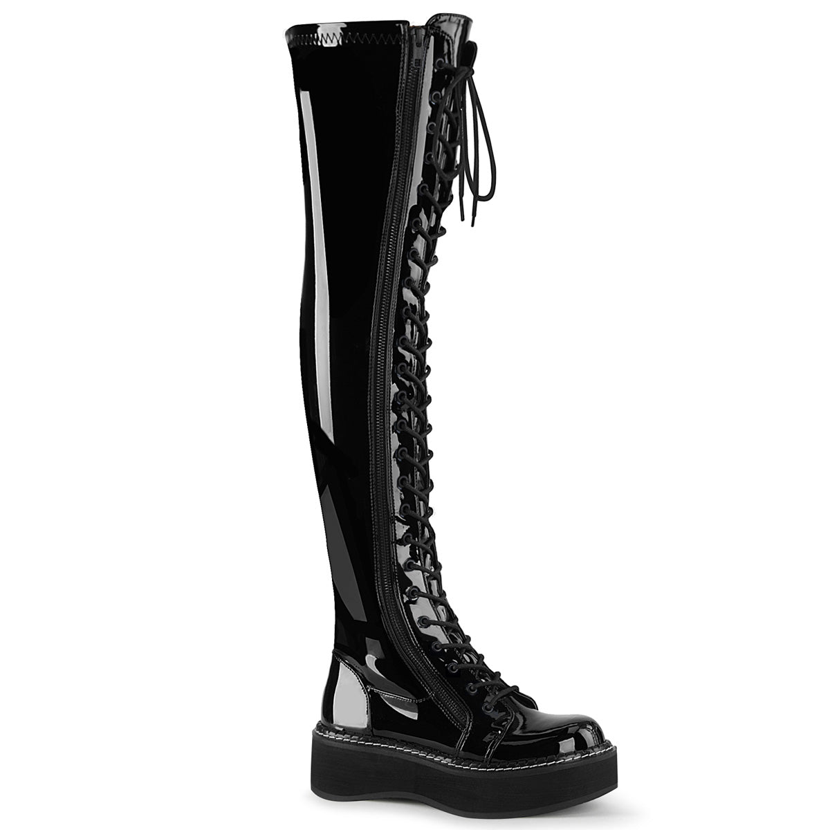 EMILY-375 Black Patent Main image
