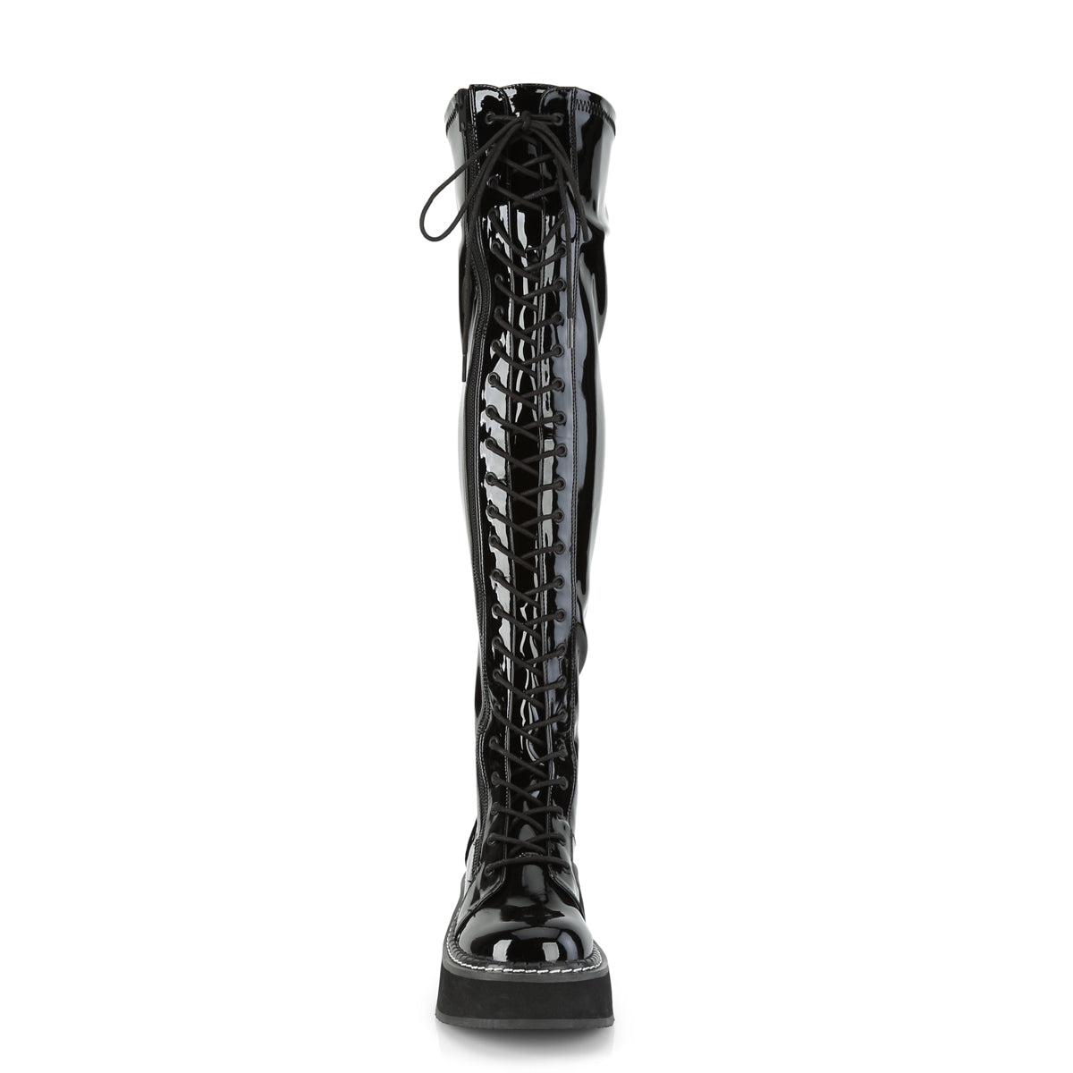 EMILY-375 Black Patent Secondary image