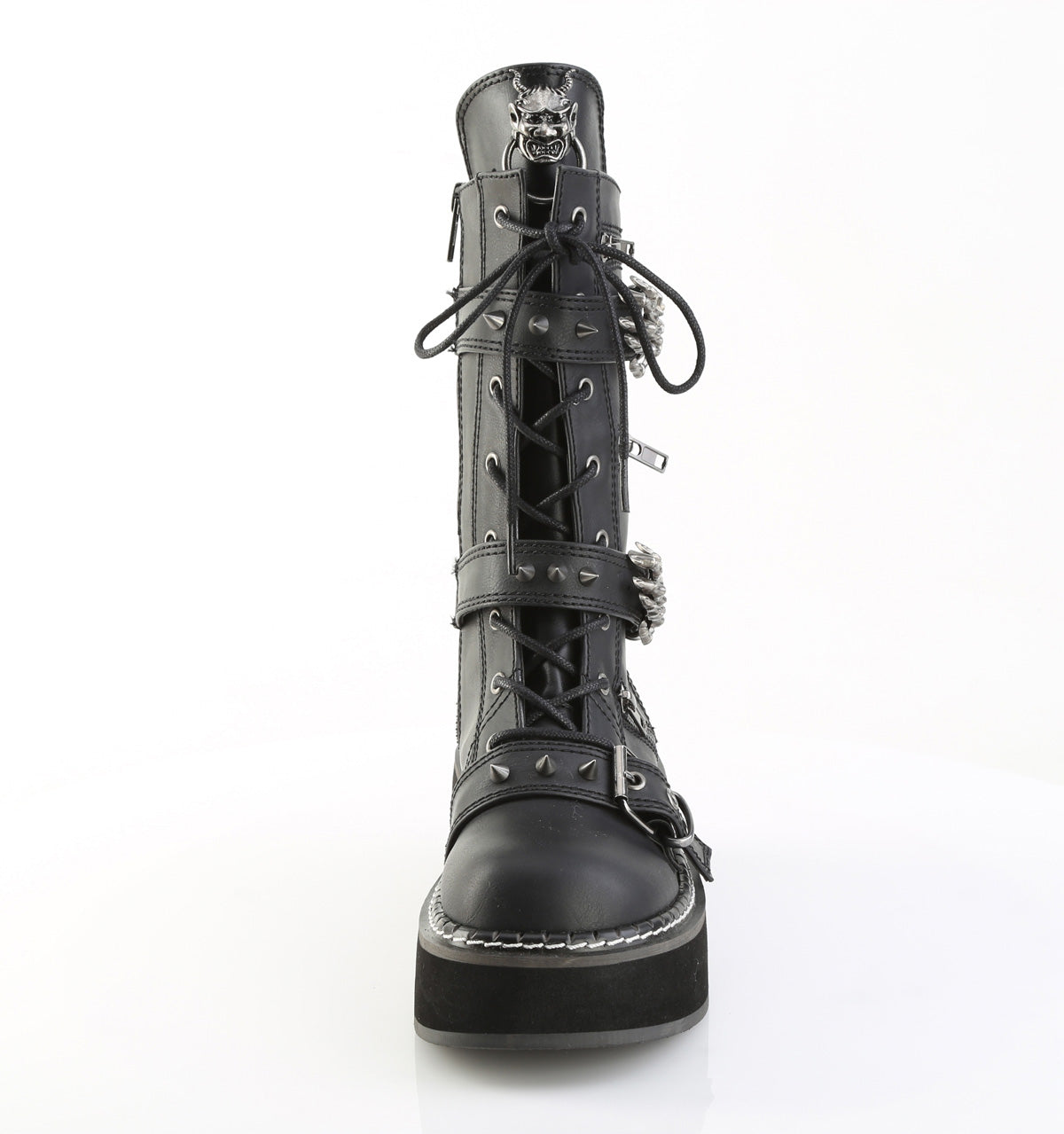EMILY-82 Black Vegan Leather Secondary image