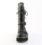 EMILY-82 Black Vegan Leather