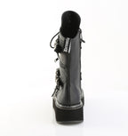EMILY-82 Black Vegan Leather