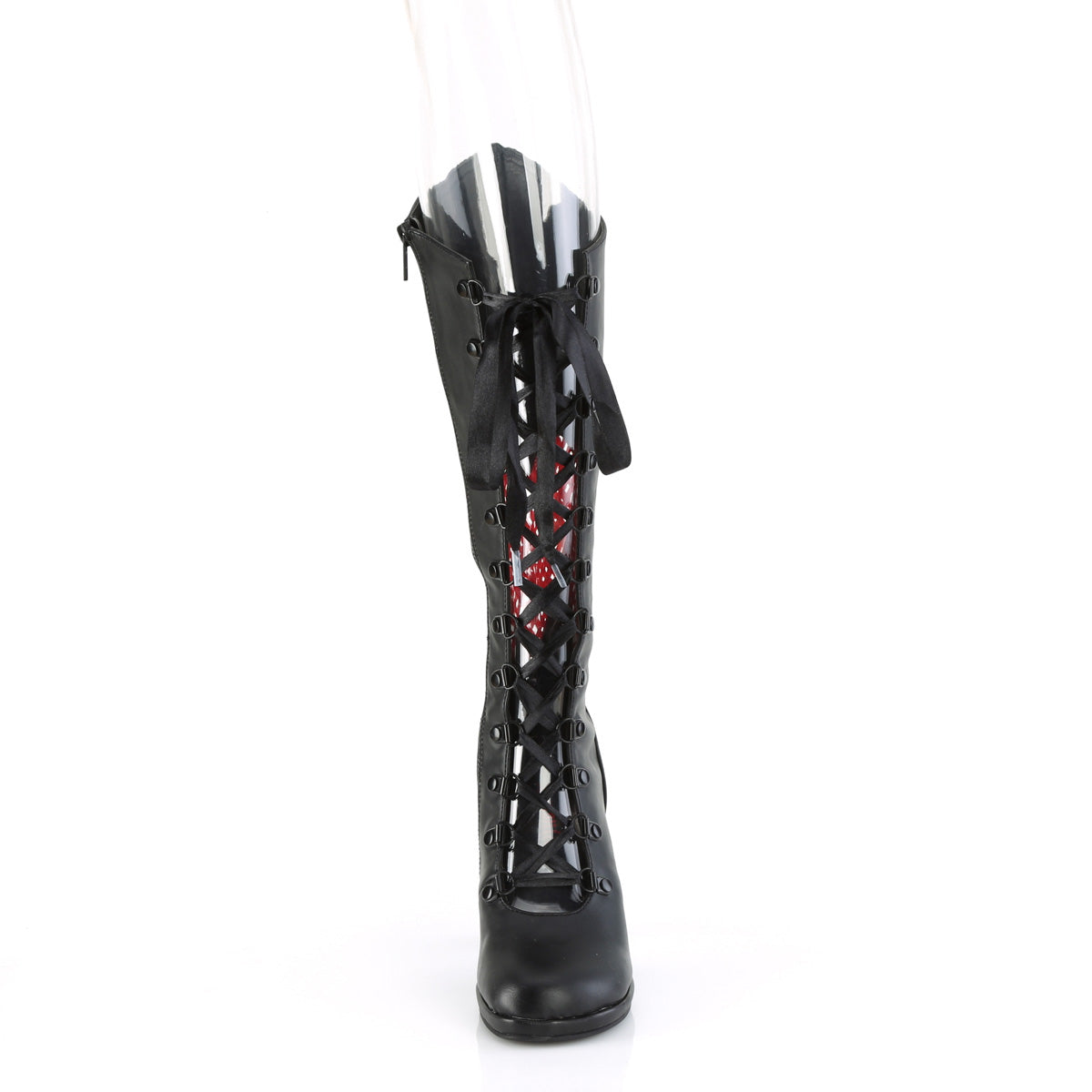 GLAM-243 Black Vegan Leather Secondary image