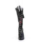 GLAM-243 Black Vegan Leather