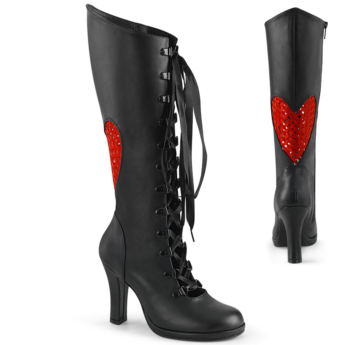 GLAM-243 Black Vegan Leather Main image