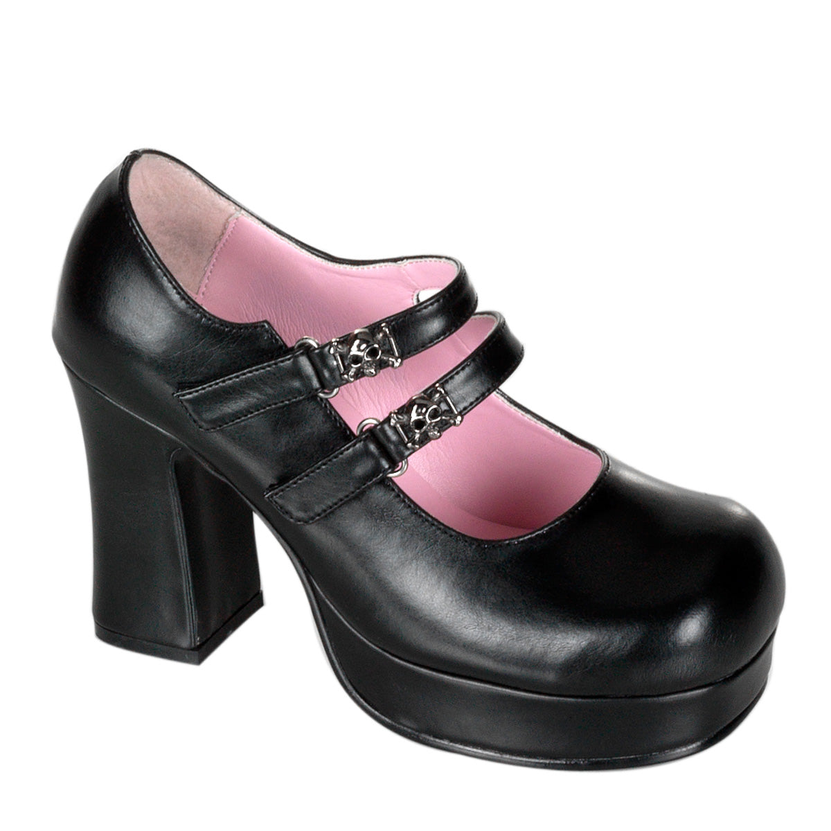 GOTHIKA-09 Black Vegan Leather Main image