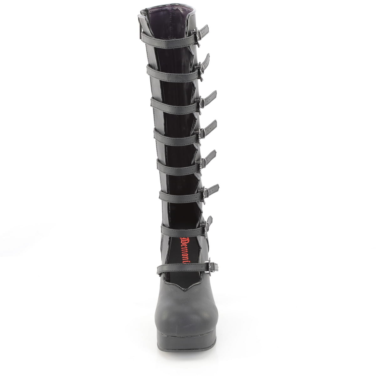 Demonia GOTHIKA-160 Black Knee-High Boots
